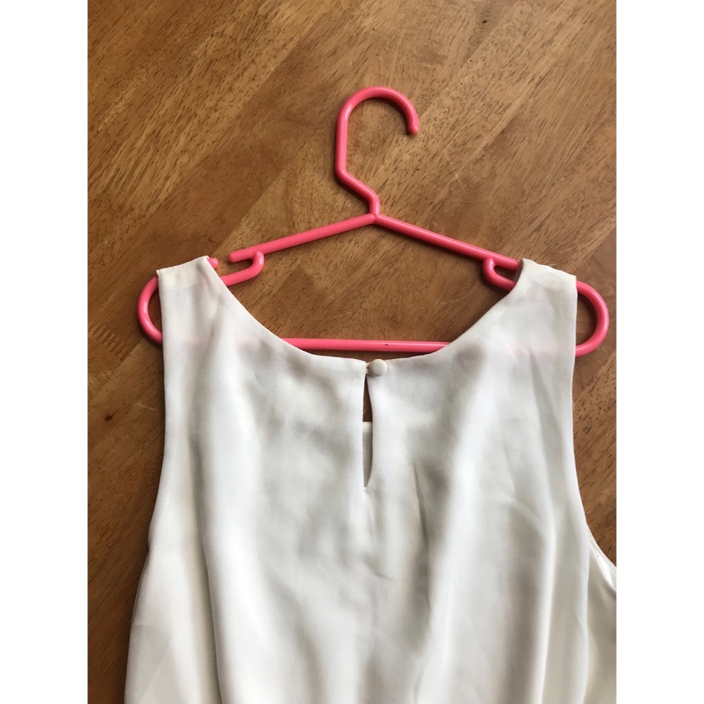 UO Fit & Flare mixed media lace dress - Picture 6 of 6